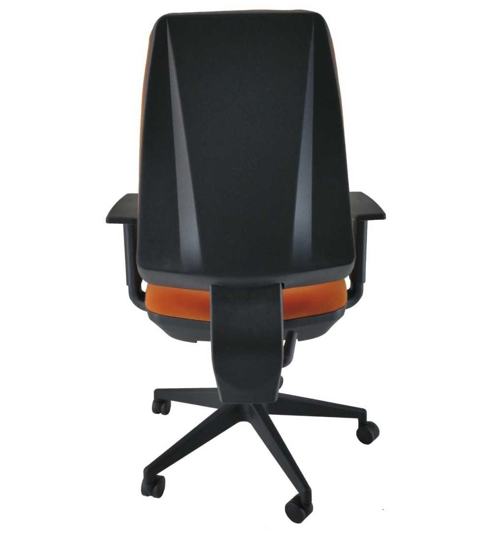 Silla ergonómica de oficina modelo ERGOFLEXA , con brazos, contacto permanente