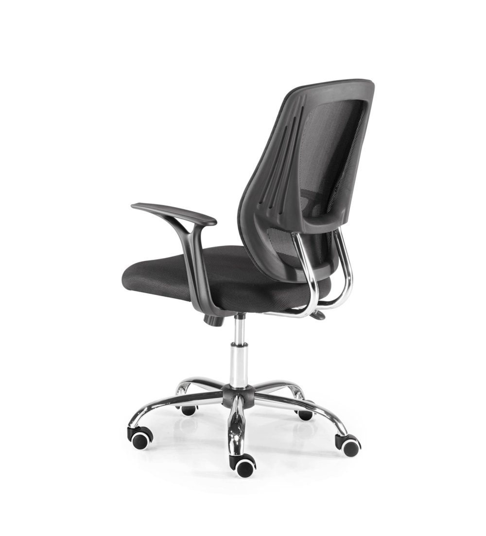 Silla de Oficina GENOVA de Euromof en acabado negro, uso recomendado 8 horas-3 Silla de Oficina GENOVA de Euromof en acabado negro, uso recomendado 8 horas-3