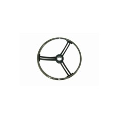 Taburete con respaldo modelo ELEVATO, giratorio, con topes, aro cromado