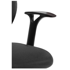 Silla de Oficina GENOVA de Euromof en acabado negro, uso recomendado 8 horas