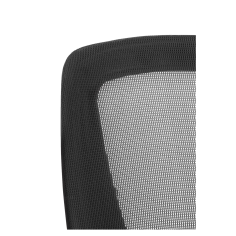 Silla de Oficina GENOVA de Euromof en acabado negro, uso recomendado 8 horas