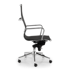 Silla de oficina BERLIN de Euromof, en acabado malla negra Silla de oficina BERLIN de Euromof, en acabado malla negra