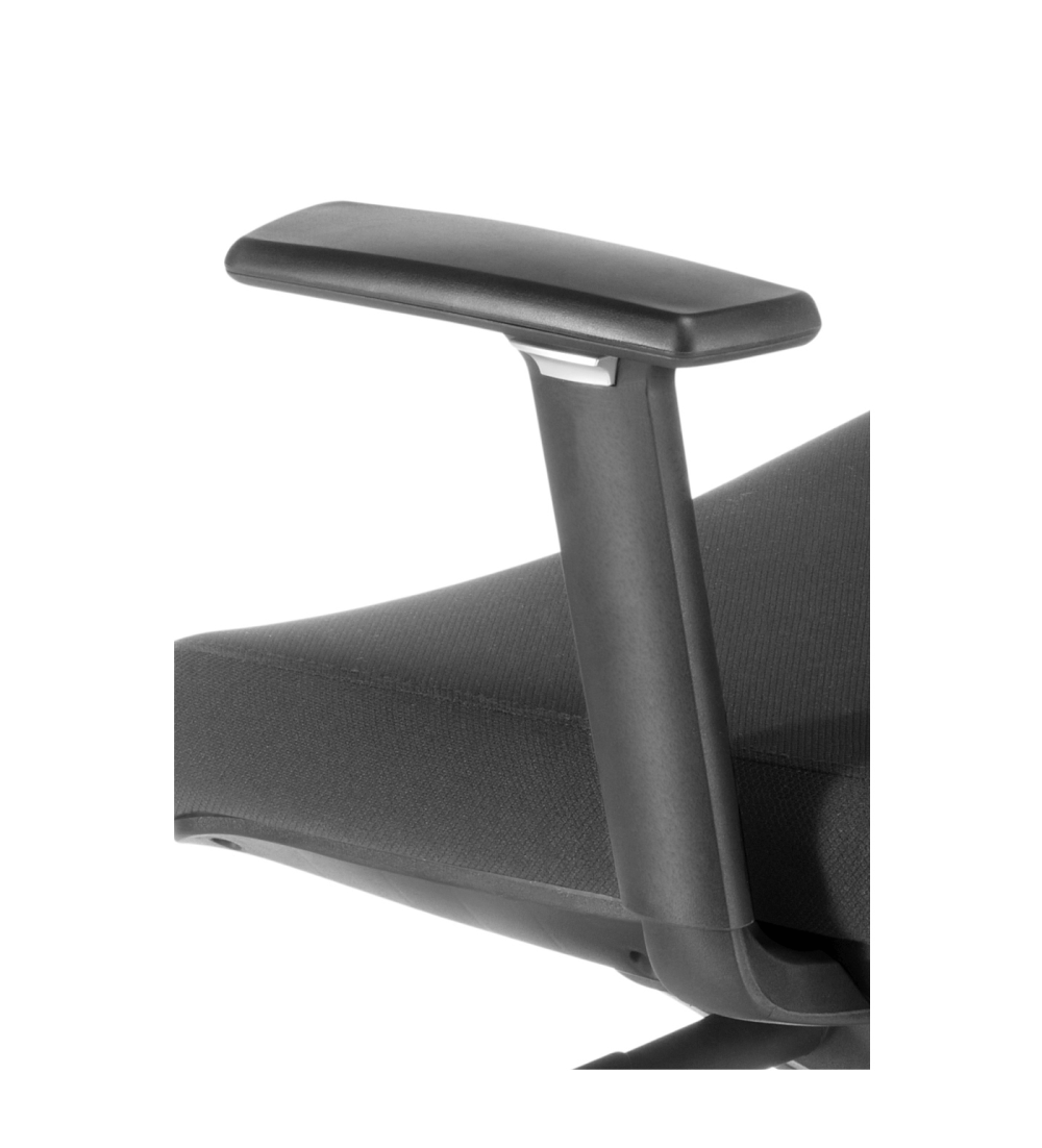 Silla de Oficina CHICAGO de Euromof en acabado negro, uso recomendado 8 horas-6 Silla de Oficina CHICAGO de Euromof en acabado negro, uso recomendado 8 horas-6