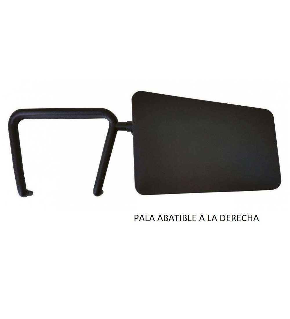 Silla confidente modelo ACCOMMODA, tapizada, con pala derecha, calidad superior