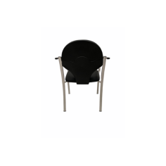 Silla confidente modelo CONFIDA, con tapa trasera polipropileno