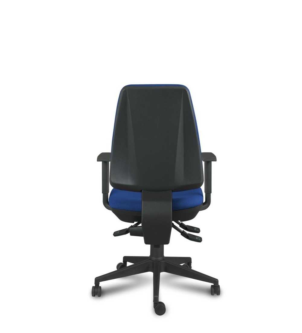 Silla ergonómica de oficina modelo  ERGOFLEXA, con brazos regulables