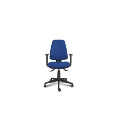 Silla ergonómica de oficina modelo  ERGOFLEXA, con brazos regulables