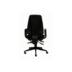 Silla ergonómica de oficina modelo  ERGOFLEXA , con brazos fijos star