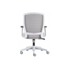 Silla ergonómica de oficina modelo FLEXORA  Grey, brazos regulables