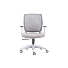 Silla ergonómica de oficina modelo FLEXORA  Grey, brazos regulables