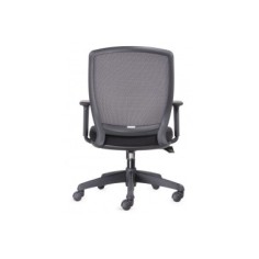 Silla ergonómica de oficina modelo FLEXORA Black, brazos regulables