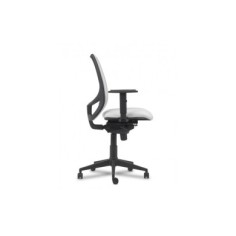Silla ergonómica de oficina modelo SPINEZONE negra, brazos regulables