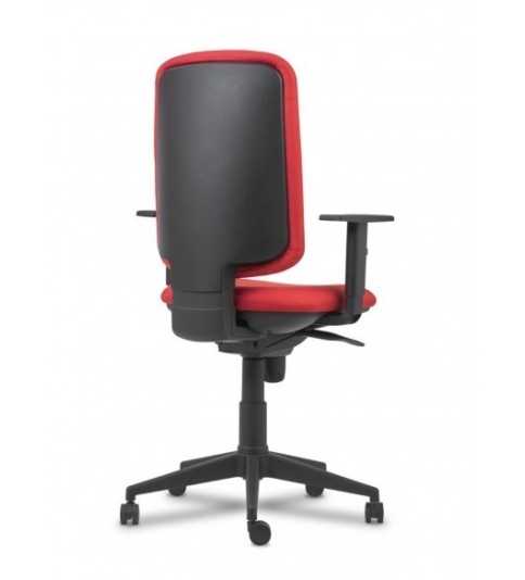 Silla Operativa ergonómica Elina Sincro de Vincolo brazos regulables y base negra