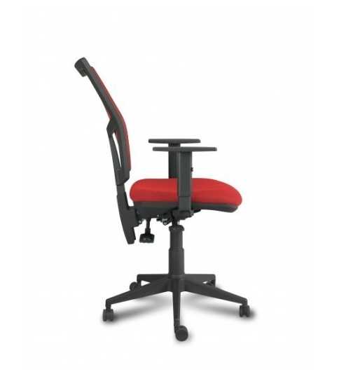 Silla ergonómica de oficina modelo Athenea malla de Vincolo, asyncro, brazos regulables