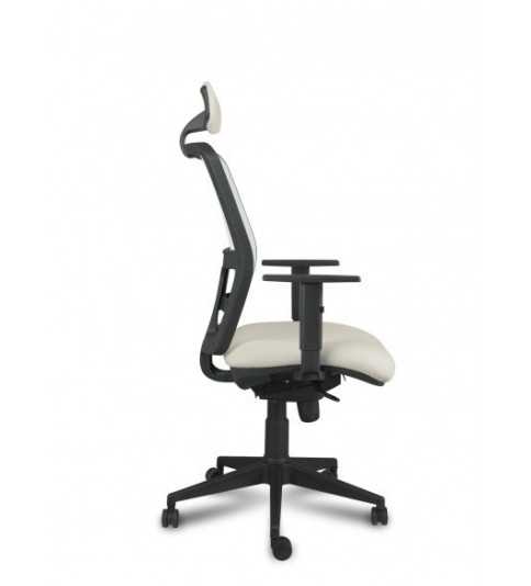 Silla ergonómica de oficina modelo Kerry de Vincolo, con cabezal, brazos regulables