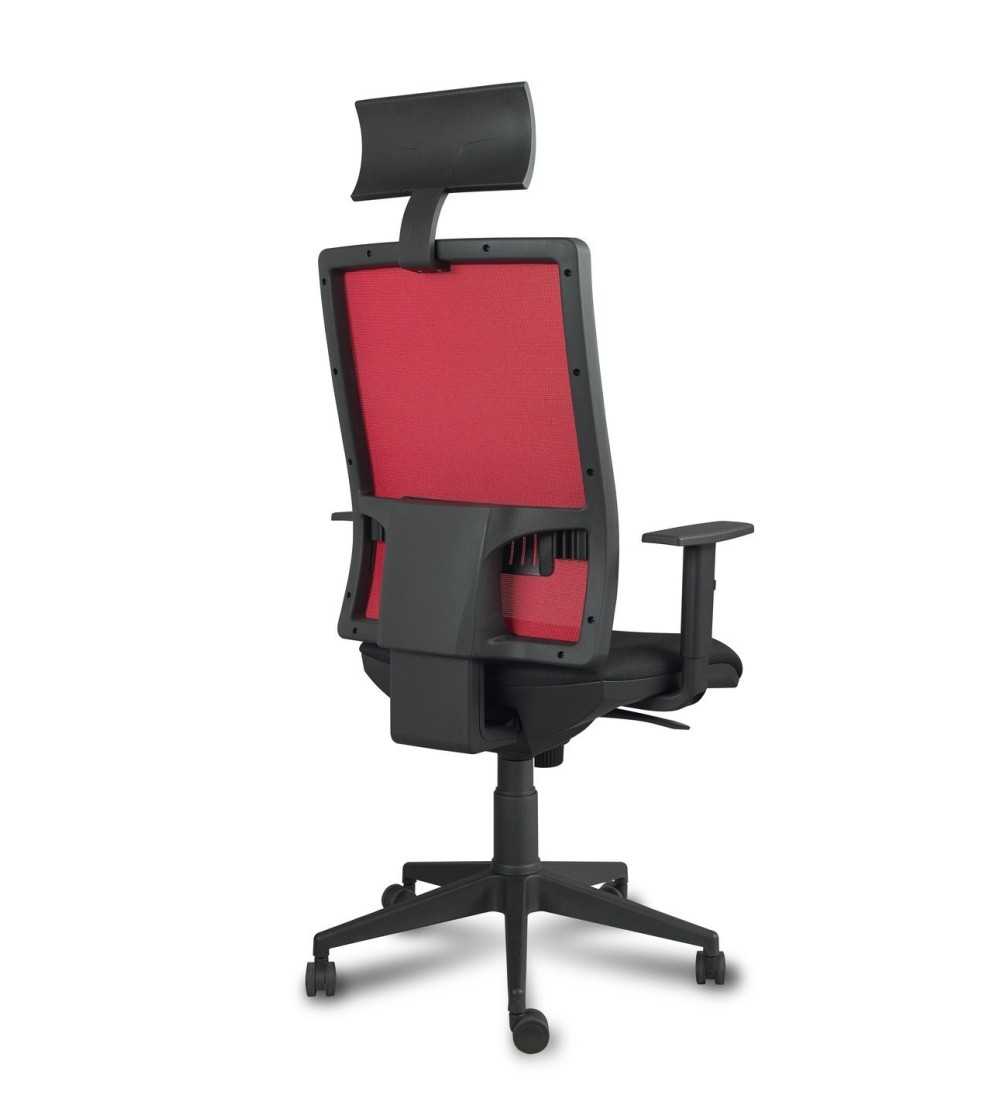 Silla ergonómica de oficina modelo DIPLOMATIX, con cabezal