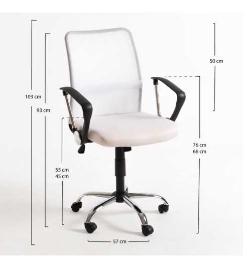 Sillón de oficina KUSS Blanca