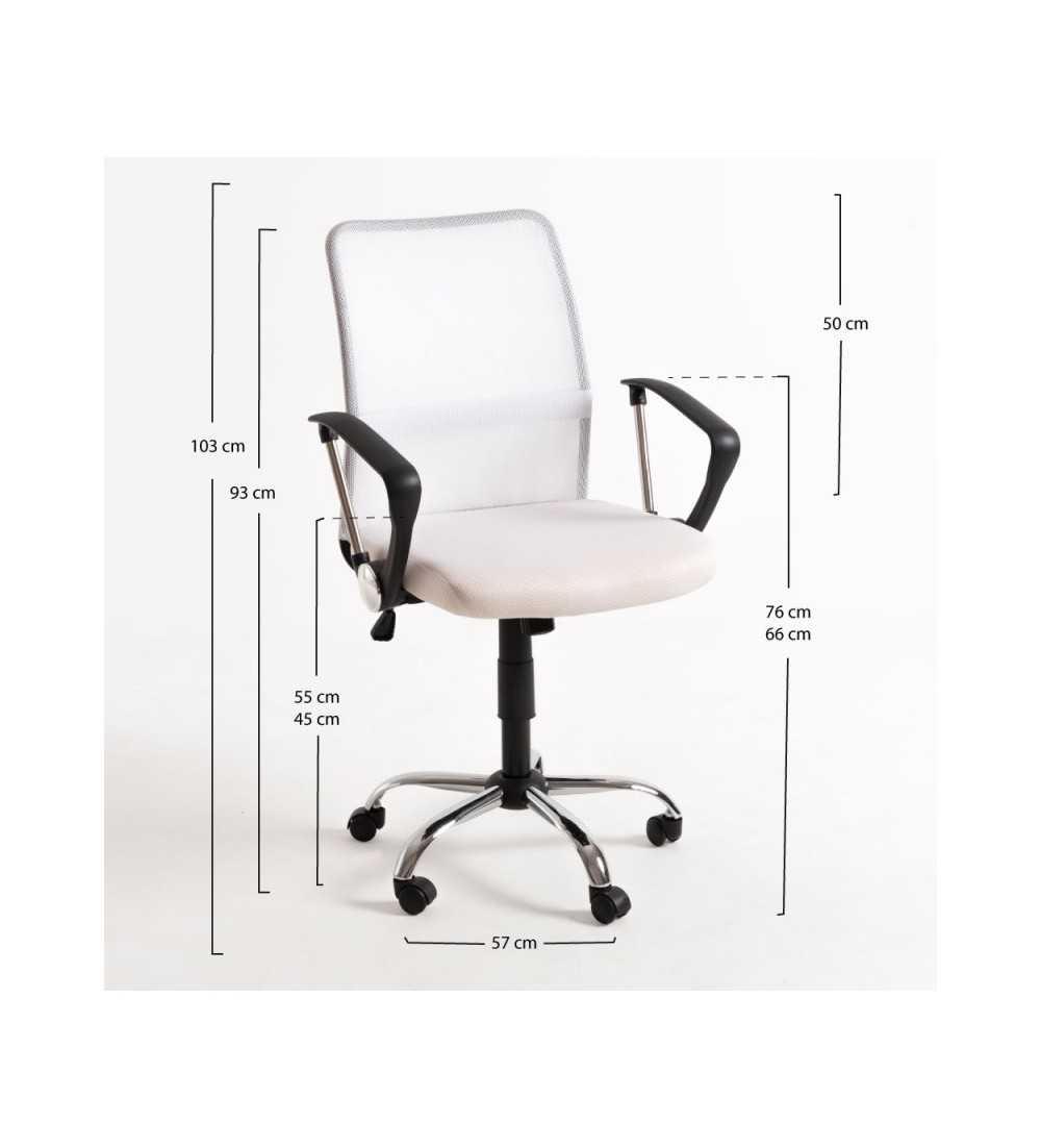 Sillón de oficina KUSS Blanca