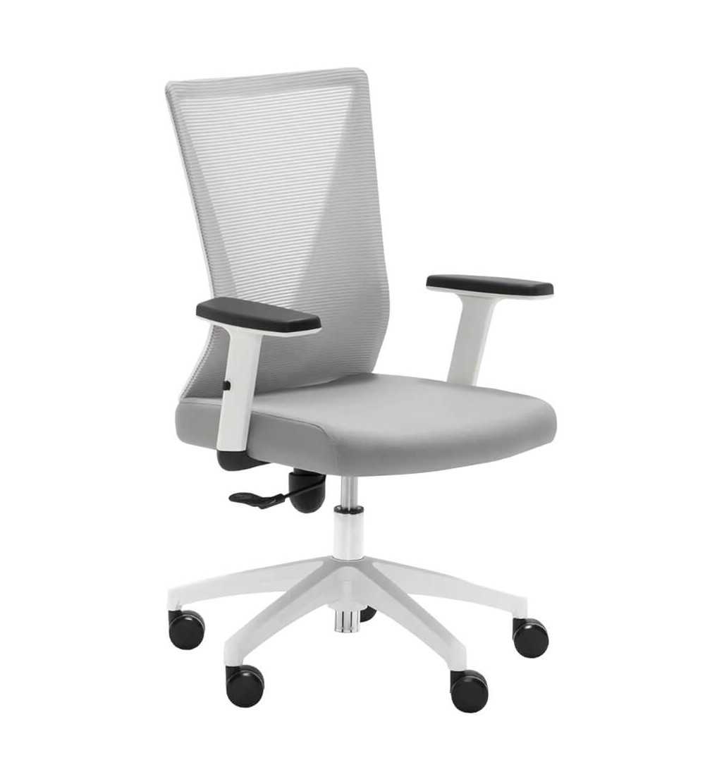 Silla de Oficina TIRANA de Euromof en acabado blanco Silla de Oficina TIRANA de Euromof en acabado blanco