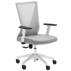 Silla de Oficina TIRANA de Euromof en acabado blanco