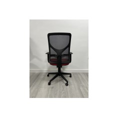 Silla ergonómica de oficina modelo LUMBARIS, con brazos regulables