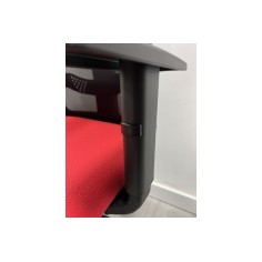 Silla ergonómica de oficina modelo LUMBARIS, con brazos regulables