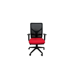 Silla ergonómica de oficina modelo LUMBARIS, con brazos regulables