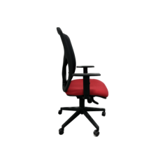 Silla ergonómica de oficina modelo LUMBARIS, con brazos regulables