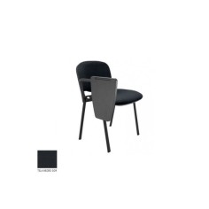 Silla confidente modelo ACCOMMODA, tapizada, con pala derecha, calidad superior