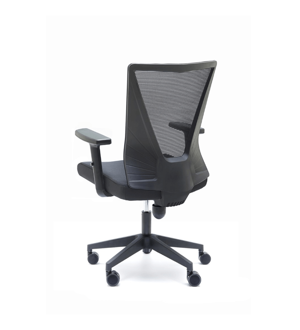 Silla de Oficina TIRANA de Euromof en acabado negro-1 Silla de Oficina TIRANA de Euromof en acabado negro-1