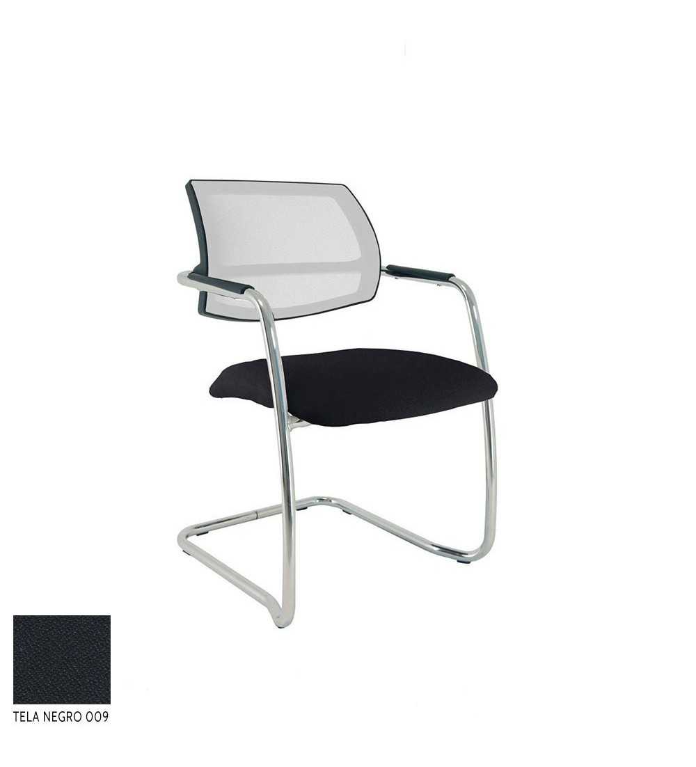 Silla confidente Teva respaldo malla