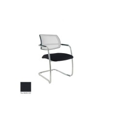 Silla confidente modelo RELAXOR, respaldo malla
