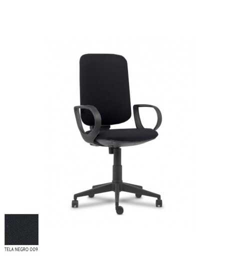 Silla ergonómica de oficina modelo AXIONIS, sincro, brazos regulables