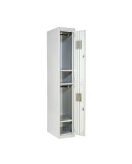 TAQUILLA DESMONTADA EN CAJA 2 PUERTAS GRIS