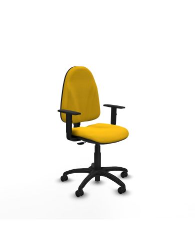 Silla Ergonómica Algarra CP bali brazos 1D base poliamida