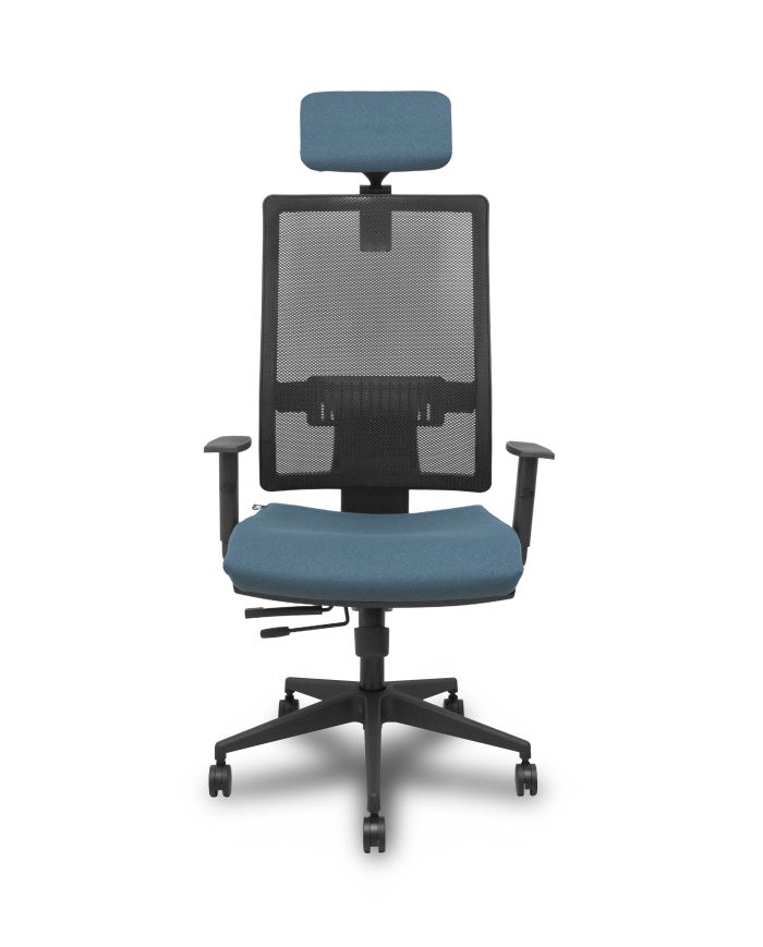 Silla Ergonómica Horna traslack bali brazos 1D y cabecero regulable