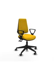 Silla Ergonómica Elche AS bali brazos fijos base piramidal