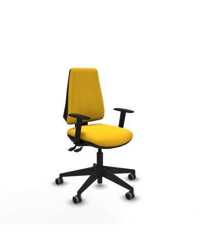 Silla Ergonómica Elche AS brazos 1D base piramidal