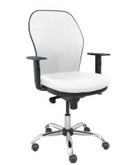 Silla Jorquera respaldo bali asiento bali base cromada y
