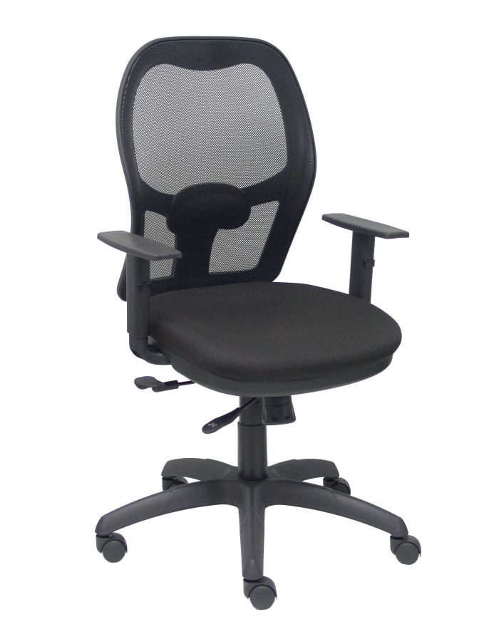 Silla Ergonómica Jorquera negra asiento bali con traslack