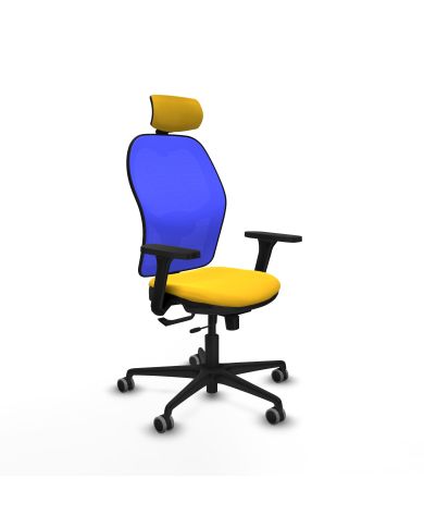 Silla Ergonómica Jorquera traslack brazos 3D base nailon