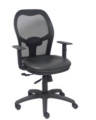 Silla Ergonómica Jorquera traslack negra asiento brazos regulables