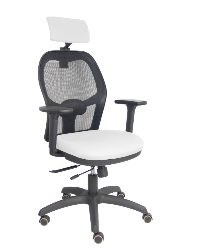Silla Ergonómica Jorquera traslack negra asiento bali brazos 3D cabecero regulable