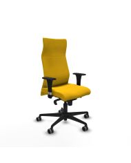Silla Ergonómica Albacete dirección sincro bali brazos 1D cromados base nailon ruedas 65 engomadas