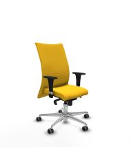 Silla Confidente Albacete confidente XL sincro brazos 1D cromados base aluminio