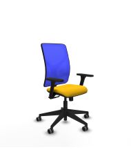 Silla Ergonómica Motilla sincro bali brazos 3D base piramidal