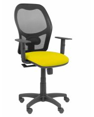 Silla Ergonómica Alocén negra asiento bali brazos regulables