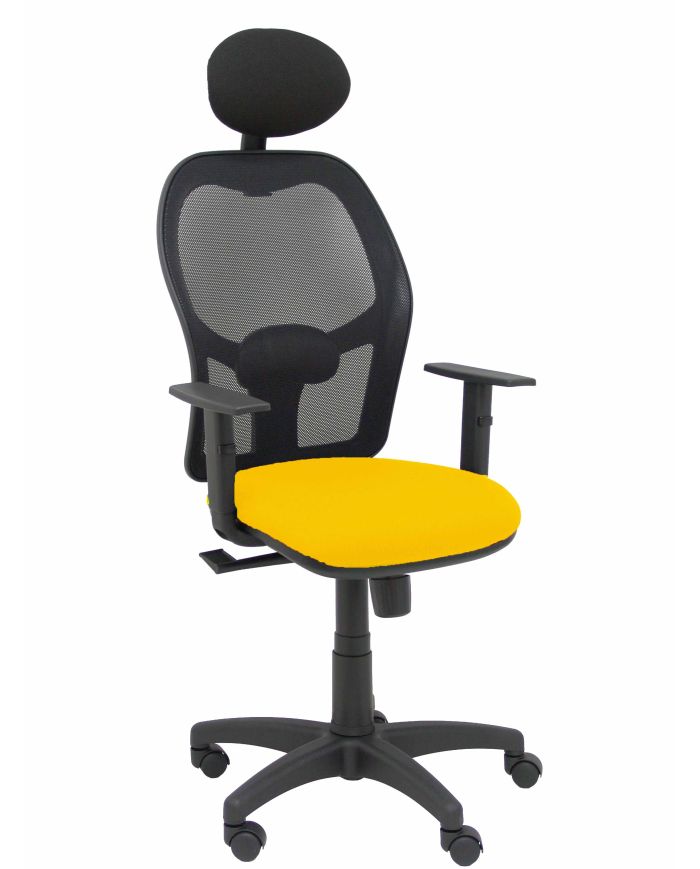 Silla Ergonómica Alocén negra asiento bali brazos