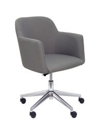 Sillón Athena giratorio tapizado era