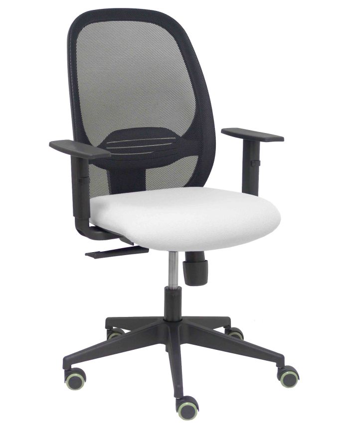 Silla Ergonómica Cilanco negra negra asiento bali brazo regulable.